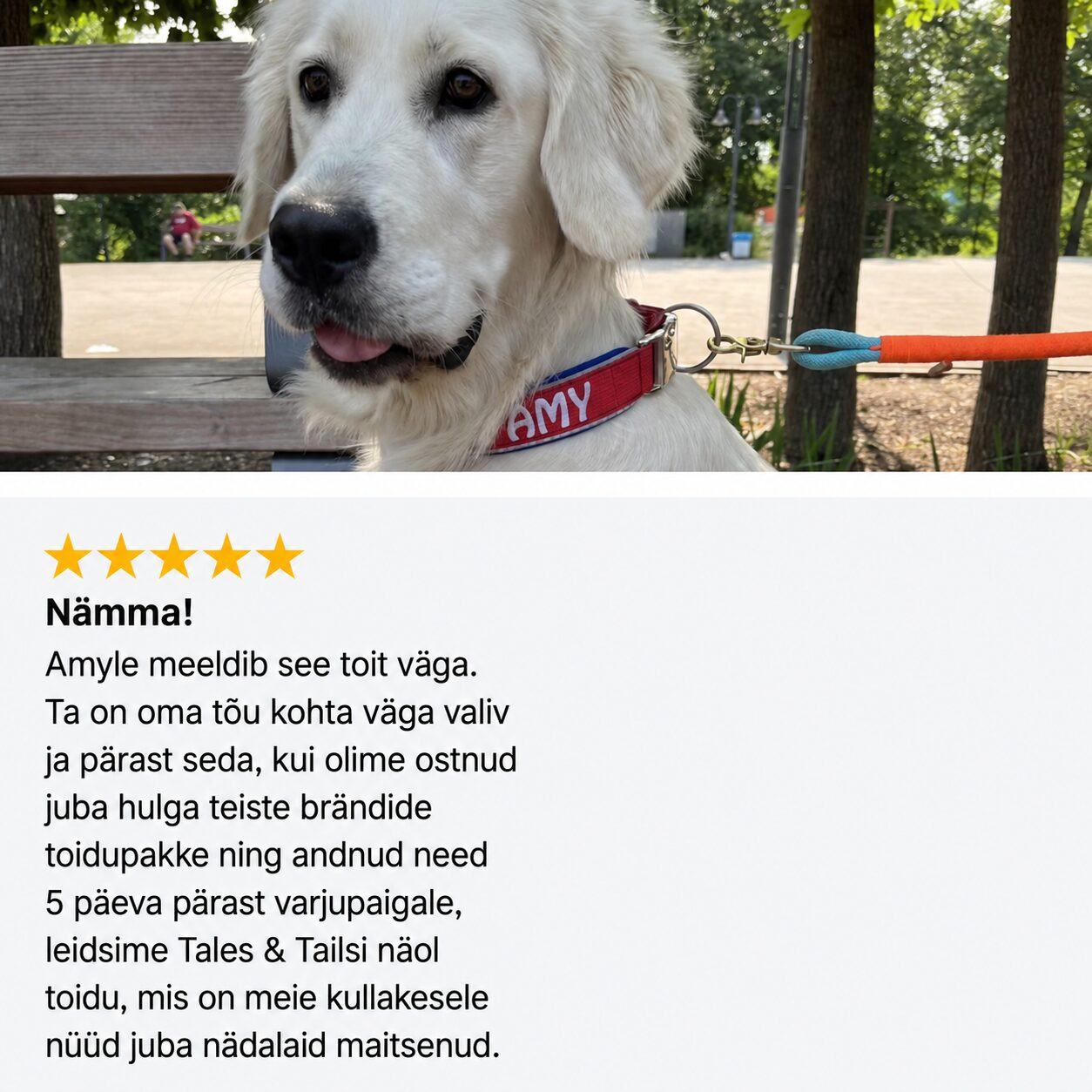 Tales & Tails pehme koeratoit - kuivtoit kalaga | Sniffy - Parima sõbra heaks Tales & Tails pehme koeratoit - kuivtoit kalaga - Image 6