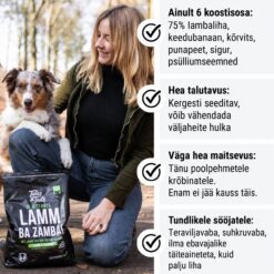 Tales & Tails monoproteiin koeratoit - pehme kuivtoit lambalihaga | Sniffy - Parima sõbra heaks