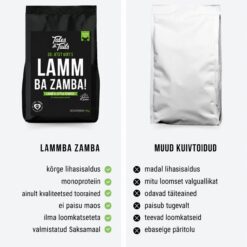 Tales & Tails monoproteiin koeratoit - pehme kuivtoit lambalihaga | Sniffy - Parima sõbra heaks