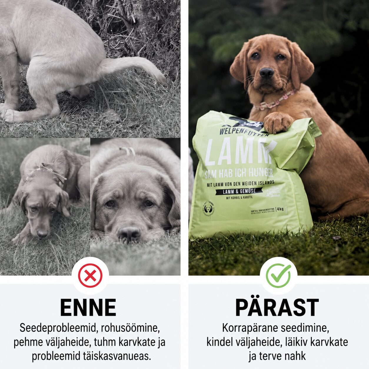 Tales & Tails monoproteiin koeratoit - pehme kuivtoit lambalihaga kutsikatele | Sniffy - Parima sõbra heaks Tales & Tails monoproteiin koeratoit - pehme kuivtoit lambalihaga kutsikatele - Image 8