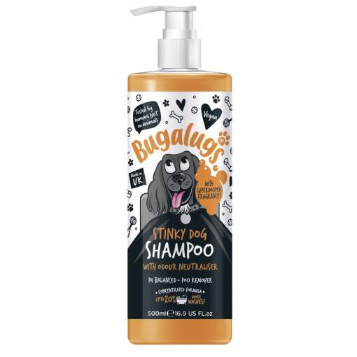Bugalugs šampoon Stinky Dog koos lõhnaeemaldajaga | Sniffy - Parima sõbra heaks