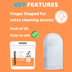 Dogslife Ear Cleaning Wipes | Sniffy - Parima sõbra heaks