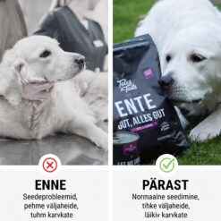 Tales & Tails Monoprotein Dog Food - Soft Dry Food with Duck Meat | Sniffy - Parima sõbra heaks Tales & Tails Monoprotein Dog Food - Soft Dry Food with Duck Meat | Sniffy - Parima sõbra heaks