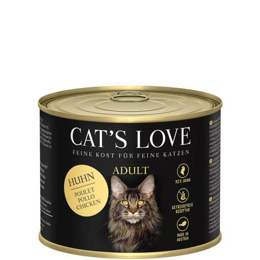 Cat’s Love Adult Pure kanalihaga märgtoit kassidele | Sniffy - Parima sõbra heaks