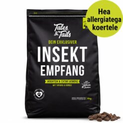 Tales & Tails monoproteiin koeratoit - pehme kuivtoit putukatest