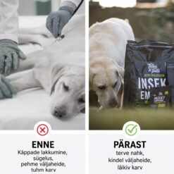 Tales & Tails Monoprotein Dog Food - Soft Dry Food From Insects | Sniffy - Parima sõbra heaks Tales & Tails Monoprotein Dog Food - Soft Dry Food From Insects | Sniffy - Parima sõbra heaks