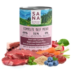 Sanadog Dog Food - Beef Wet Food | Sniffy - Parima sõbra heaks Sanadog Dog Food - Beef Wet Food | Sniffy - Parima sõbra heaks