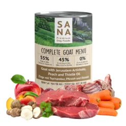 Sanadog Dog Food - Wet Food with Goat Meat | Sniffy - Parima sõbra heaks