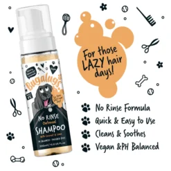 Bugalugs Oatmeal Rinse-Free Shampoo | Sniffy - Parima sõbra heaks