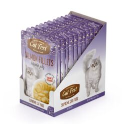 CatFest lõhega märg kassitoit želees 70g