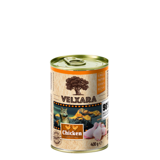 Velxara monoproteiin märgtoit kanaga koertele 400g