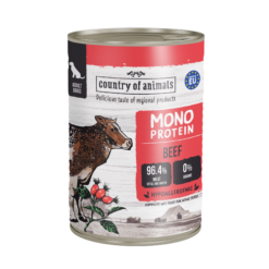 Country of Animals täissööt koertele – Monoproteiin veiselihaga / Country of Animals Monoprotein Beef Wet Food