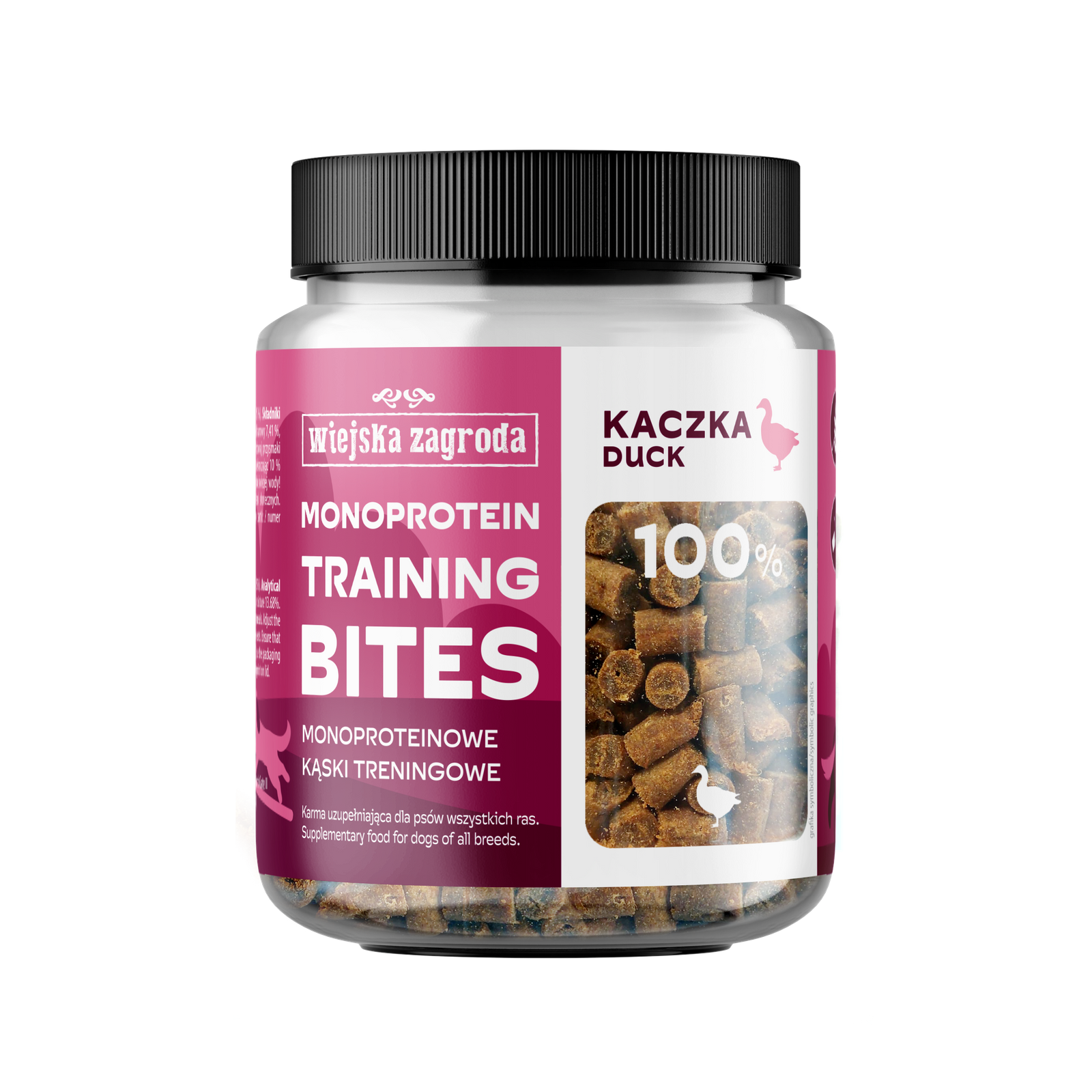 Wiejska Zagroda monoproteiin – treeningmaiused pardilihaga | Sniffy - Parima sõbra heaks Wiejska Zagroda Duck Monoprotein Training Bites