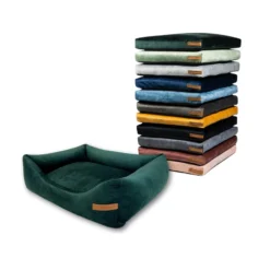 Rexproduct Frida koeravoodi – tumeroheline + valitav madrats