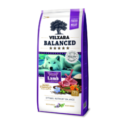 Velxara värske lambalihaga monoproteiin kuivtoit täiskasvanud koertele