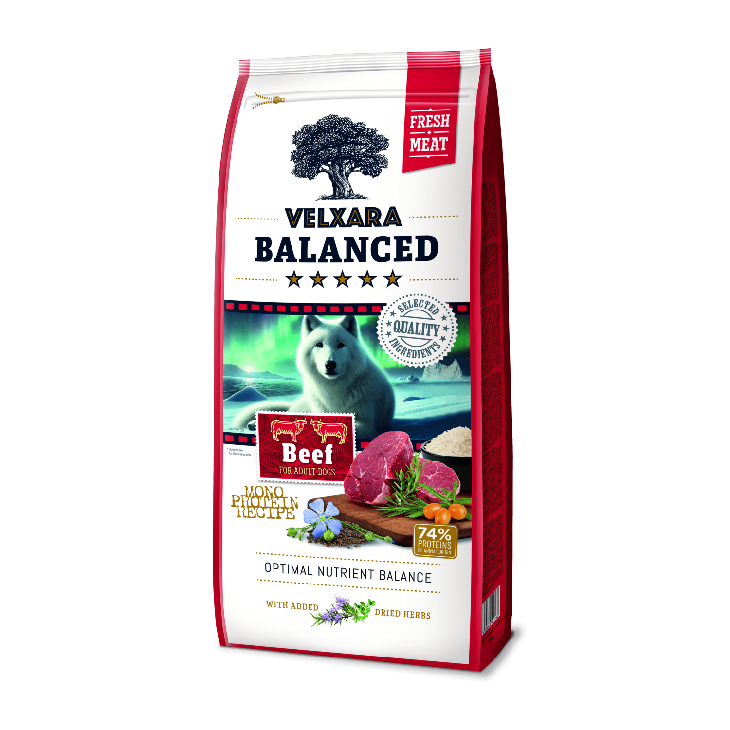 Velxara värske veiselihaga monoproteiin kuivtoit täiskasvanud koertele | Sniffy - Parima sõbra heaks Velxara värske veiselihaga monoproteiin kuivtoit täiskasvanud koertele