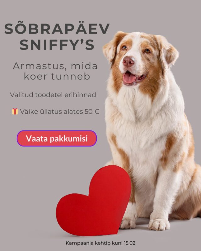 Avaleht | Sniffy - Parima sõbra heaks