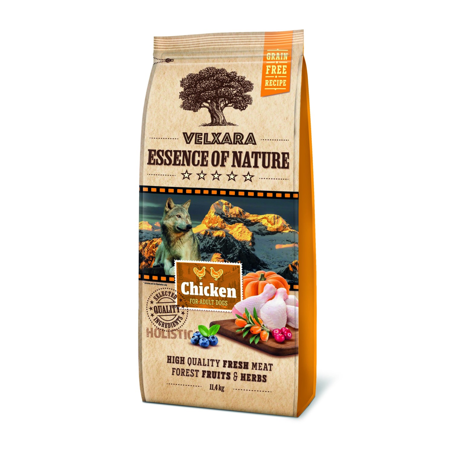 Velxara kanalihaga monoproteiin teraviljavaba kuivtoit täiskasvanud koertele | Sniffy - Parima sõbra heaks Velxara kanalihaga monoproteiin teraviljavaba kuivtoit koertele