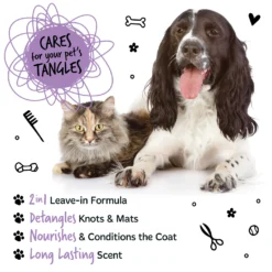 Bugalugs Lavender Chamomile Foam Comb for Dogs Cats - Removes Tangles | Sniffy - Parima sõbra heaks Bugalugs Lavender Chamomile Foam Comb for Dogs Cats - Removes Tangles | Sniffy - Parima sõbra heaks