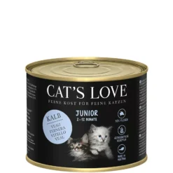 Cat’s Love Kitten vasikalihaga märgtoit kassipojale